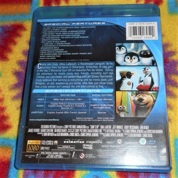 Lot Disney Pixar Cars 3 Blu Ray + 3 More Assorted Blu Ray Kids Movies - Picture 7 of 9